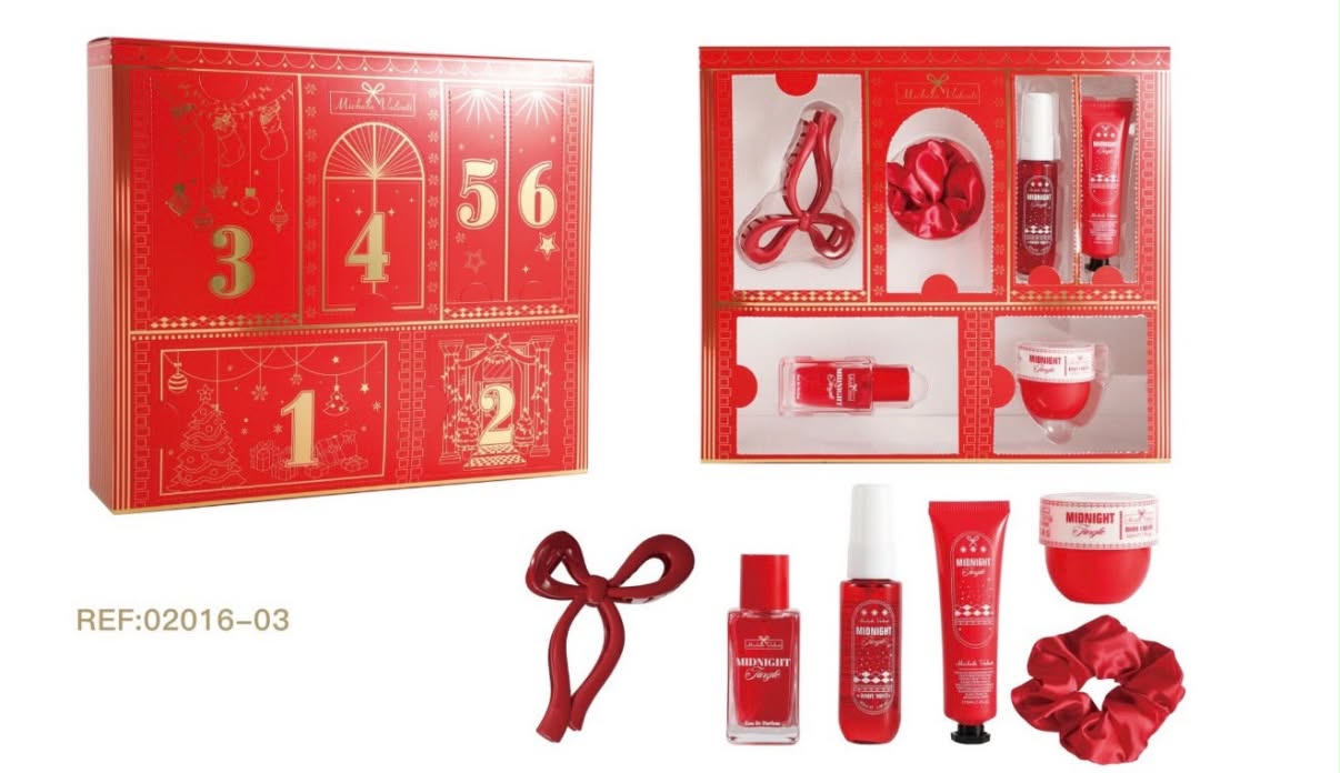 Kit de Belleza y Cuidado Corporal Midnight Angel: Perfume, Body Mist y Body Butter